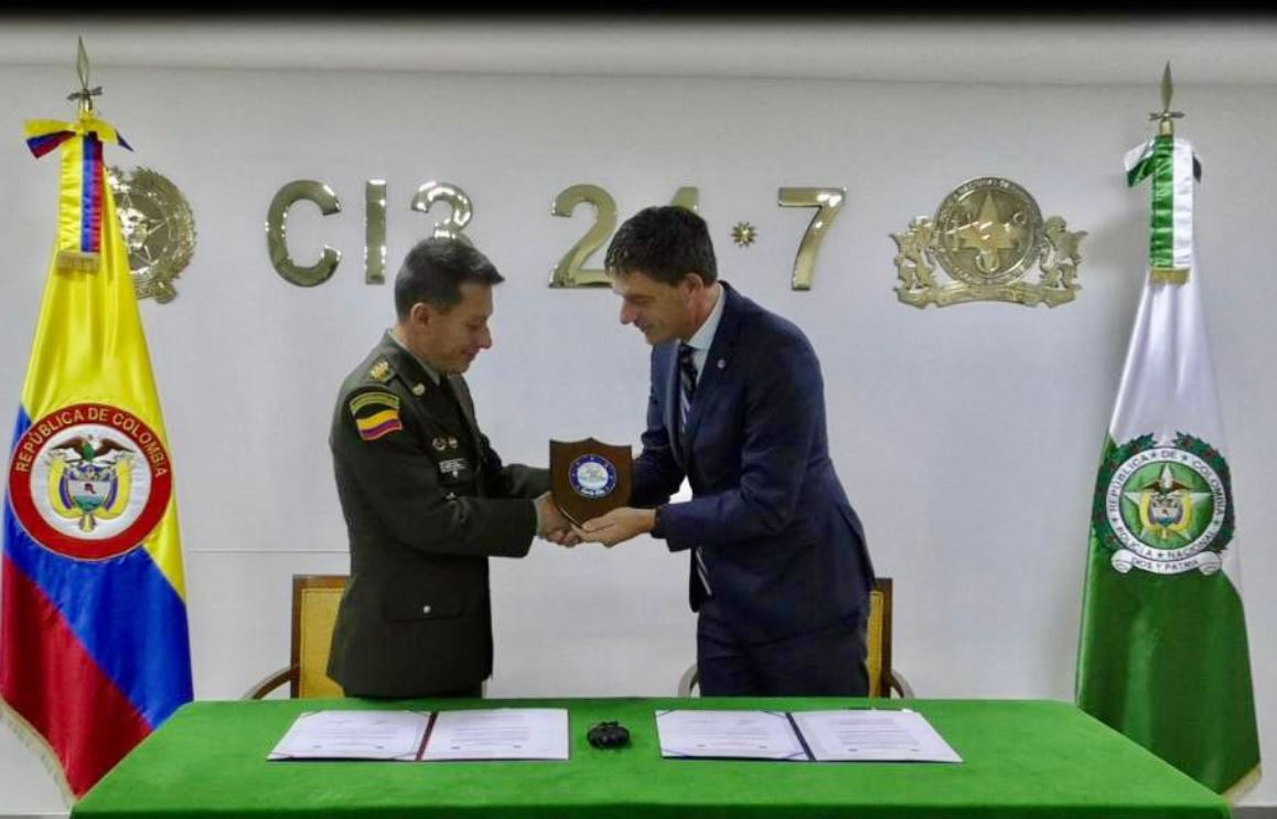 Memorandum of Understanding with Colombian National Police