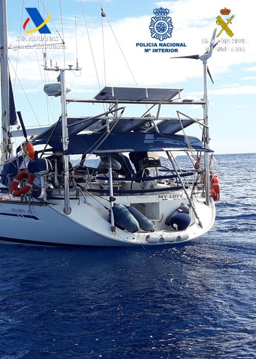 MAOC-N supports Spanish cocaine seizure on two sailing vessels