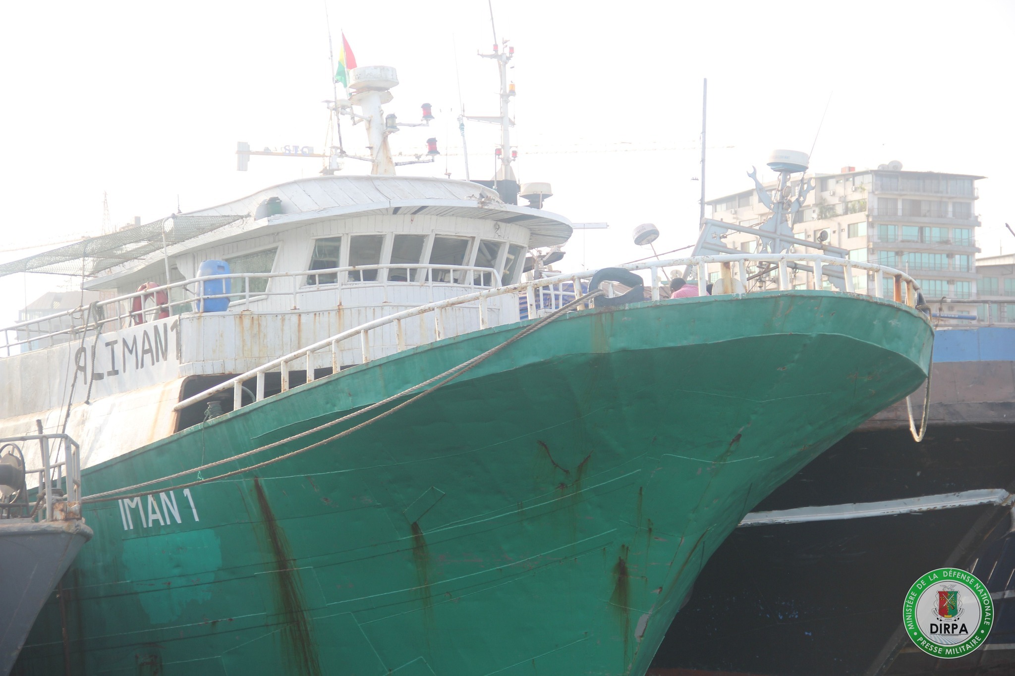 Guinean Navy seizes 1.5 tonnes of cocaine with support from MAOC-N