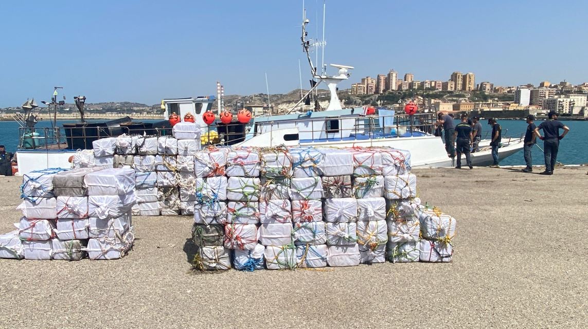 MAOC-N supports Italian seizure of over 5.3 tonnes of cocaine