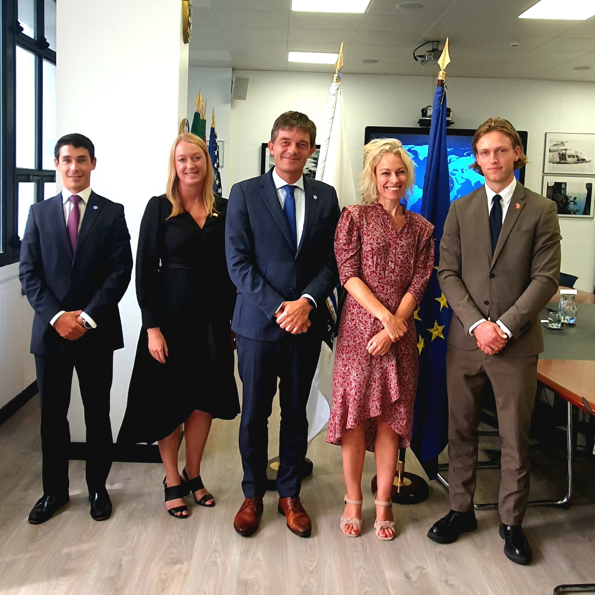The Ambassador of Denmark to Portugal visits MAOC-N