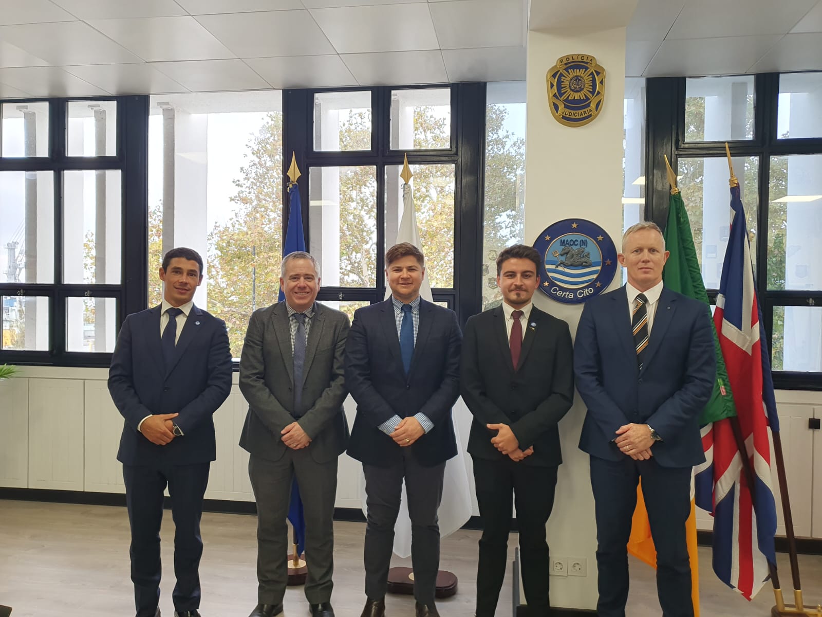 The Australian High Commission in London visits MAOC-N