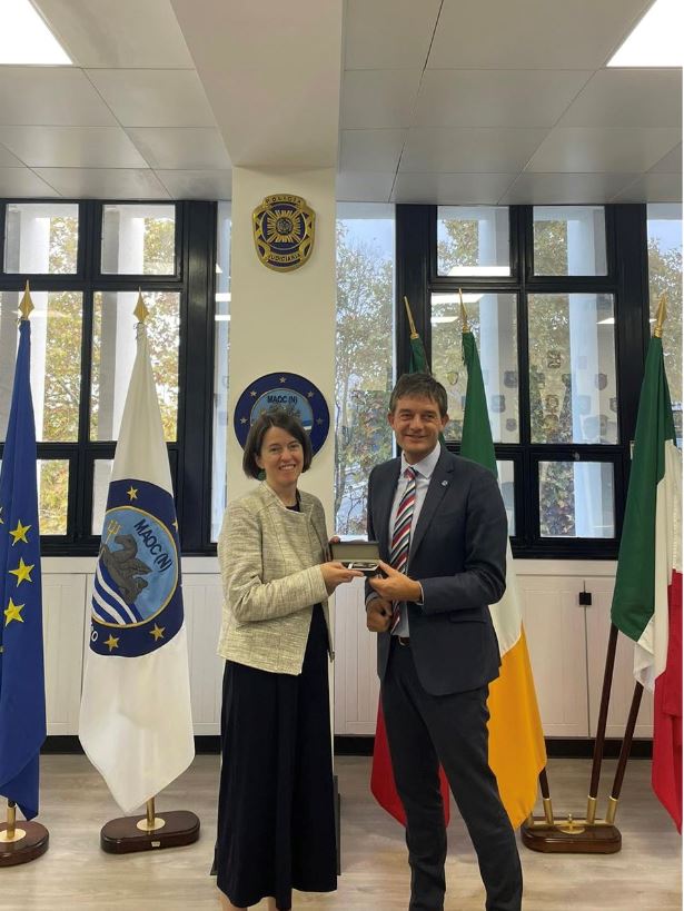 The Ambassador of Ireland to Portugal visits MAOC-N