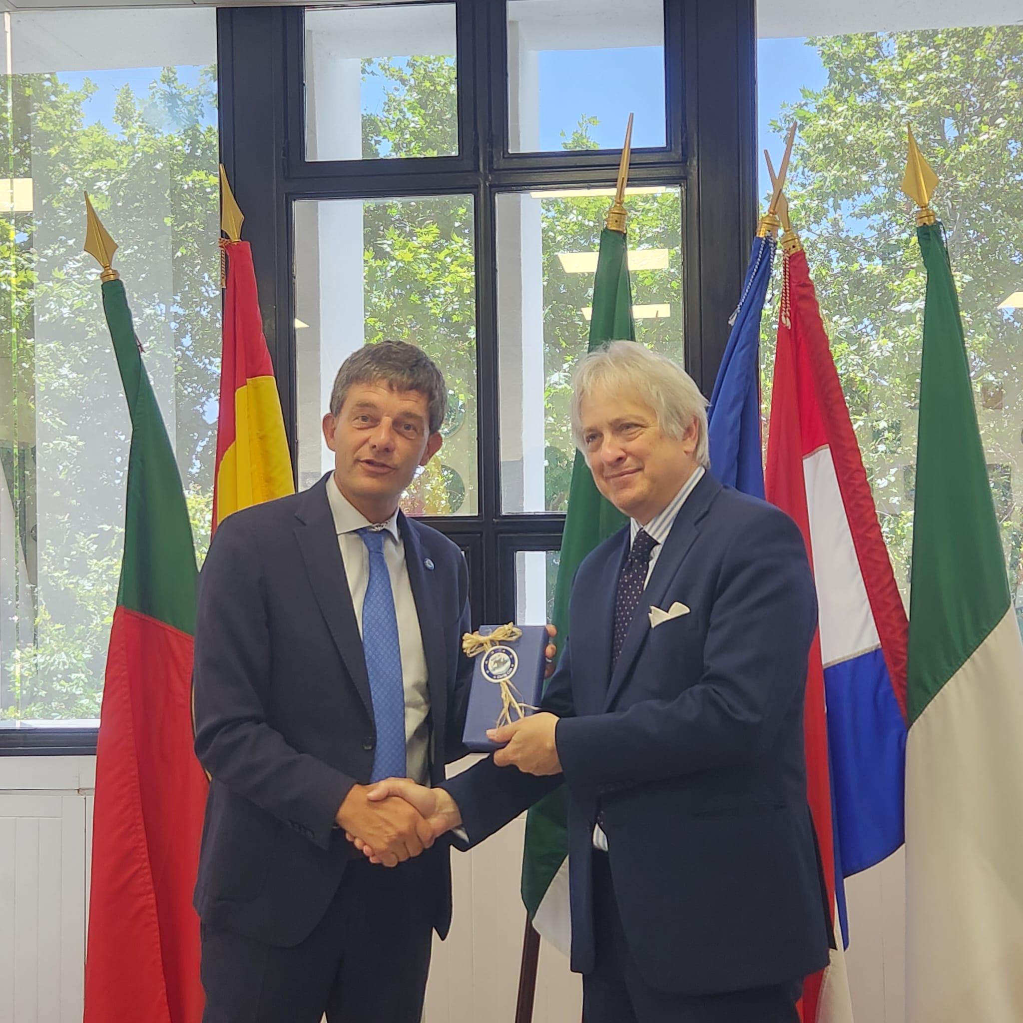 Claudio Miscia, Italian Ambassador to Portugal, Visits MAOC-N Headquarters in Lisbon