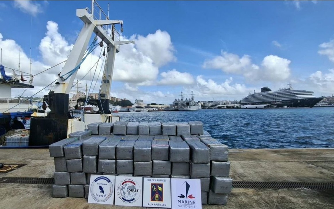 French Authorities Seize Over 4 Tonnes of Cocaine in the Caribbean Through International Cooperation