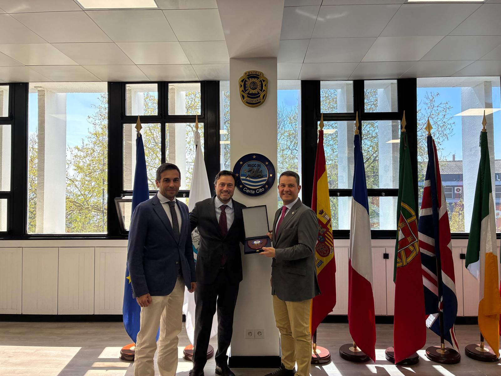 Spanish Guardia Civil Visits MAOC-N to Strengthen Cooperation