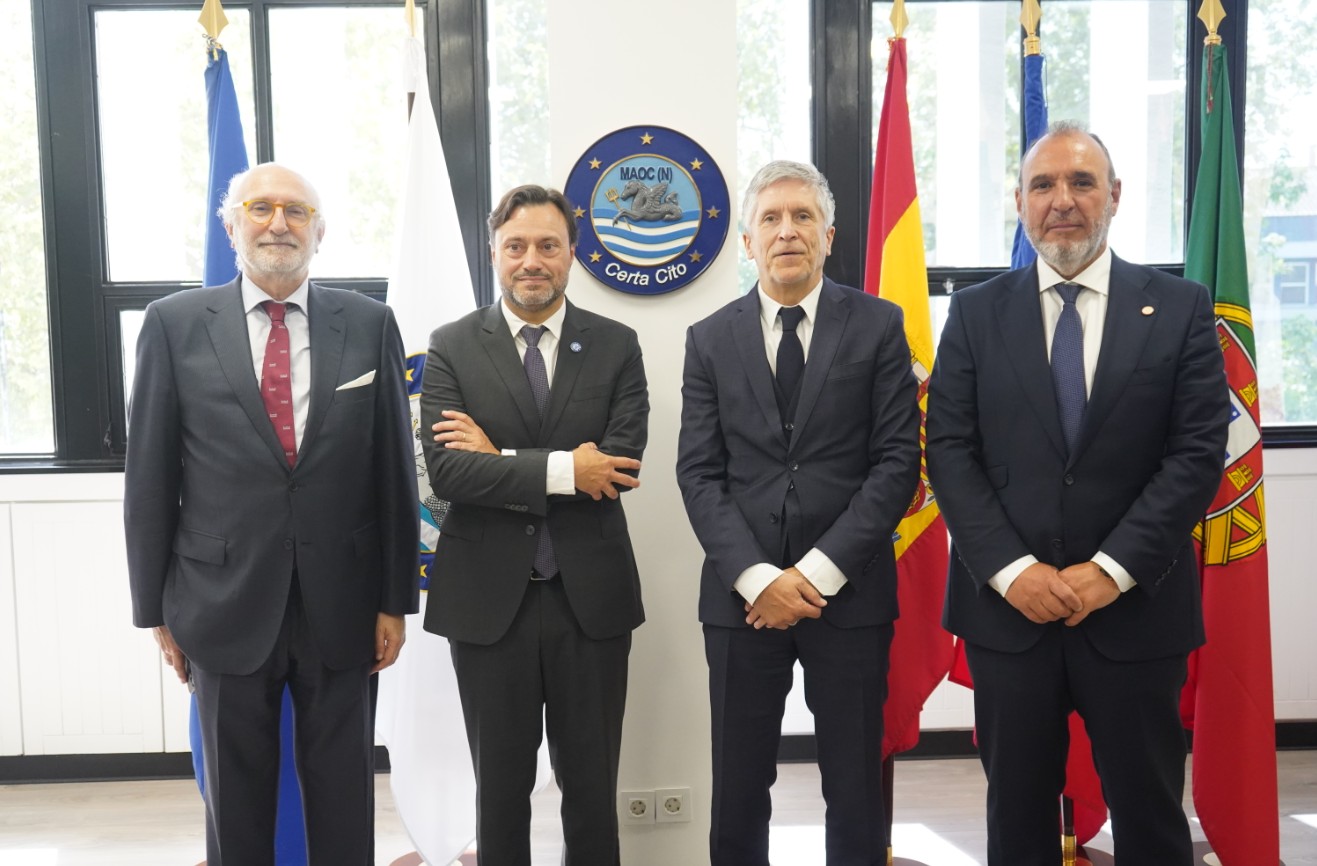 Minister of the Interior of Spain visits MAOC-N Headquarters in Lisbon
