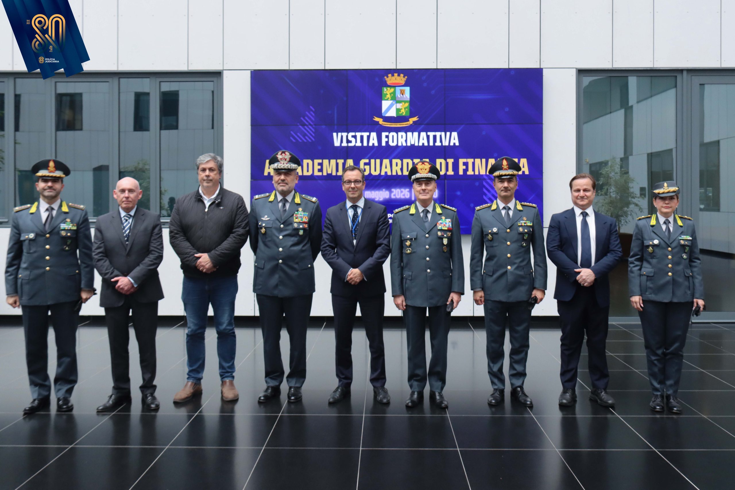 Guardia di Finanza Delegation Visits Lisbon for Institutional Exchange with PJ and MAOC-N