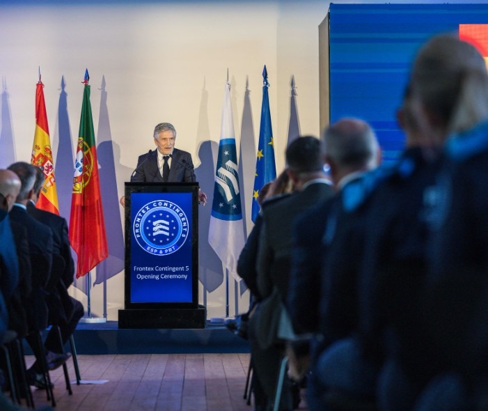 Executive Director Attends Frontex Contingent 5 Launch in Lisbon